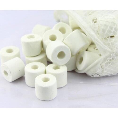 100g Aquarium Filter Ceramic ring for aquarium Glass Ring Biological ring Baterial House Fish tank Filter Media
