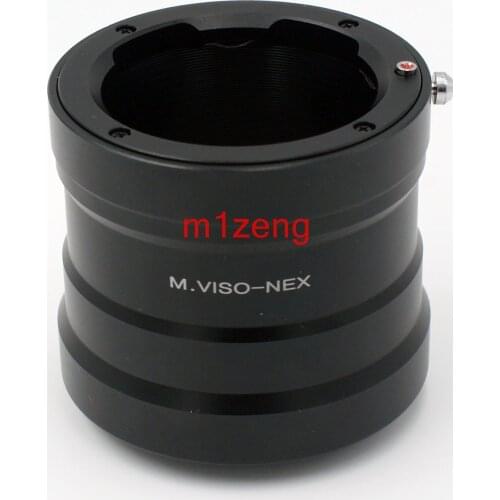M viso-nex adapter ring for Leica Visoflex M viso lens to sony e mount NEX3/5/6/7 a7 a9 a7r A7R4 A7R3 a7s a6300 a6600 camera