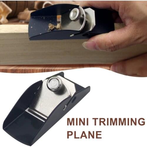 Mini Hand Planer Portable Trimming Planer Woodworking Pocket Plane Trimming Projects Carpenter Hand Tool Small Trimming Planer
