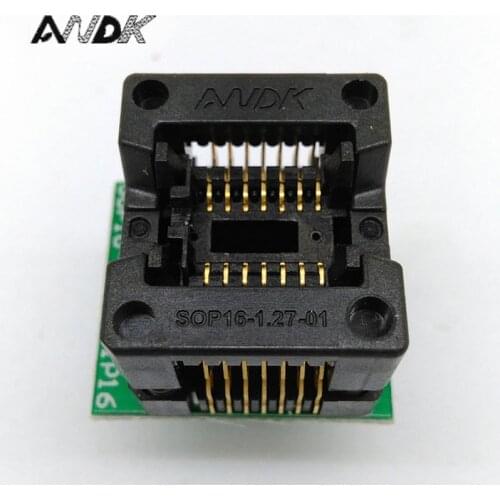 SOP14 SOIC14SO14 To DIP14 Programming Socket Pitch 1.27mm IC Body Width 3.9mm 150mil Test Socket Adapter Programmer