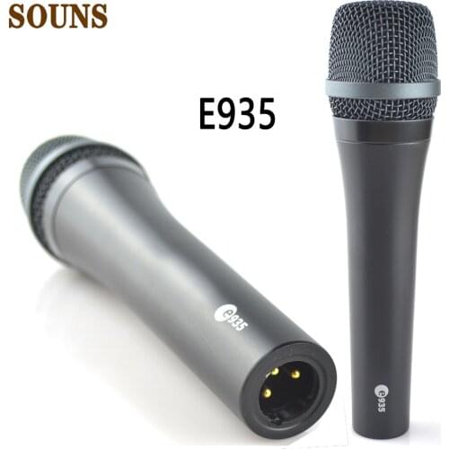 Микрофон E935 Wired Dynamic Cardioid Vocal Professional Microphone e935 Studio Microphone E935 E945 PC microphone