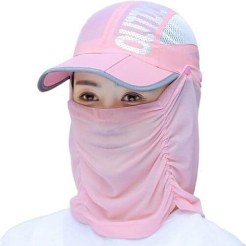 Sunscreen Agricultural Cap / Garden Farming Tools Outdoor Summer Mask Foldable