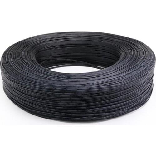 20M/1LOT 18 20 22 24 26AWG UL2468 PVC black and white Environmental Electronic power Wire Tinned Copper 2 Pin parallel cable