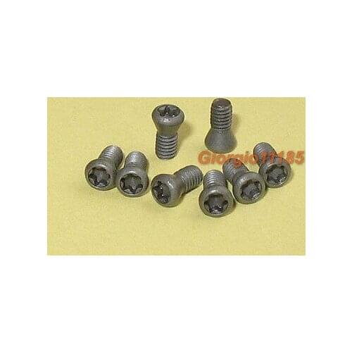 100pcs M5 x 11mm Insert Torx Screw for Replaces Carbide Inserts CNC Lathe Tool
