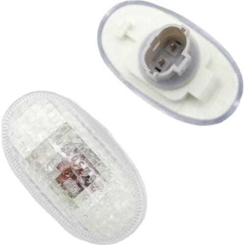 2 Pcs Car front Fender Side Marker lamp Side turn signal indicator light For Chevrolet Aveo Matiz Spark