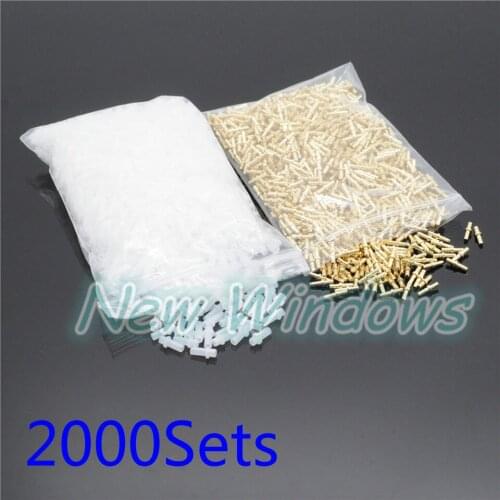 2000Sets Dentistry Lab Textured 10mm Short PIN WITH SLEEVES Suppliers