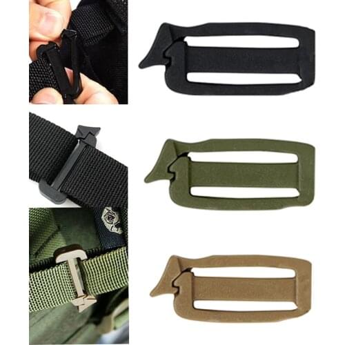 25mm Webbing bag link Tactical Hike Military web Buckle Outdoor webdom attach travel kit Connect clip Camp Molle backpack Strap