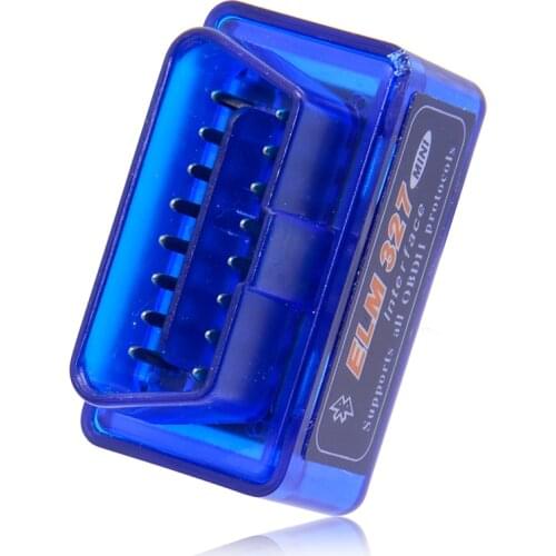 5pcs/lot ELM327 mini OBD Bluetooth OBD2 V2.1 Auto Scanner OBDII 2 Car ELM 327 Tester Diagnostic Tool for Android Windows Symbian