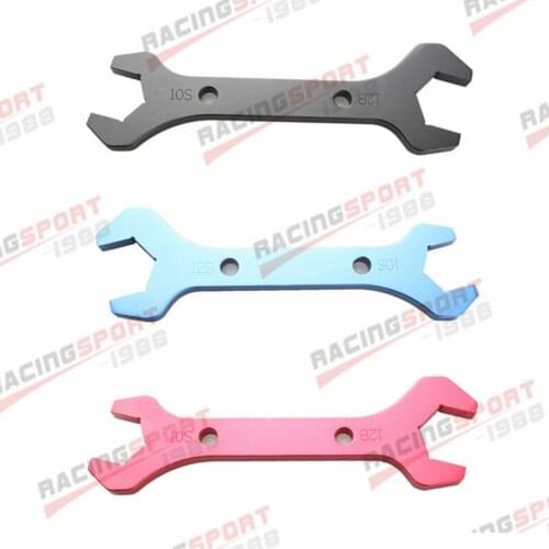 AN -12 AN12/ AN -10 AN10 CNC Billet Aluminum Double Ended Wrench Spanner BLUE/BLACK/RED