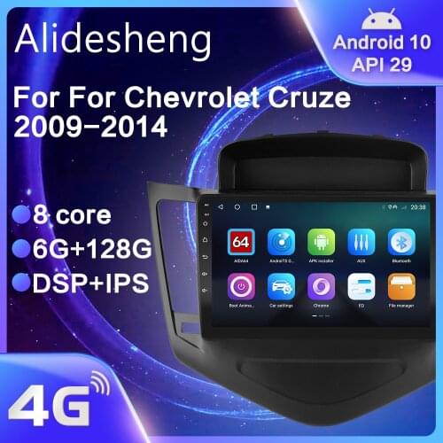 Android 10.0 DSP Car Radio Video Audio Player 8 core multimedia Navigation For Chevrolet Cruze 2009 2010 2011 2012 2013 2014