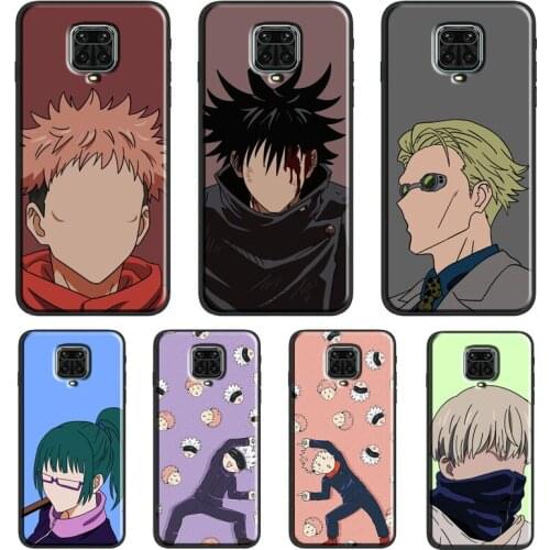 Jujutsu Kaisen Gojo Satoru Funda For Xiaomi Redmi Note 10 Pro Note 9 Pro Note 8 Pro 7 K40 8T 9S 9A 9C 9T Case Cover