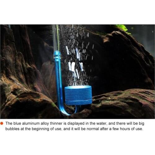 Co2 Atomizer Bubble Diffuser Aluminum Фильтр Для Аквариумов Alloy Co2 Reactor Regulator For Aquarium Planted Tank Xh8z