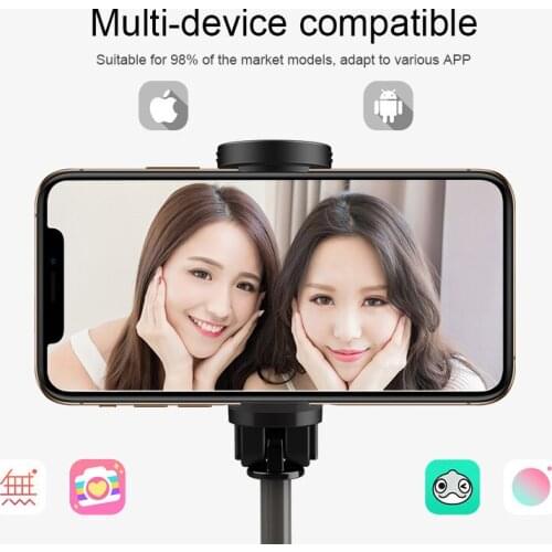 CYKE M13 Bluetooths Multifunction Selfie Stick Adjustable Phone Holder Tripod Wireless with Remote