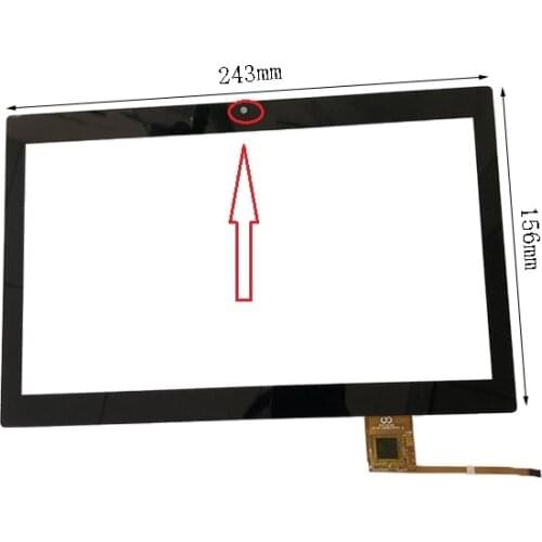 New 10.1 Inch Touch Screen Digitizer RS10F1609043PSV1.6