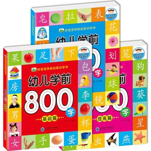 Chinese Entry Learning Look At The Figure 800 Words Basis/advanced/improve Articles 3 Mix Write / Read English Translation Book
