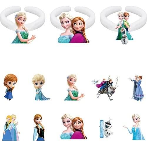 Disney Frozen Princess Aisha Character Ring Gift For Friends Party Party Accessories Jewelry Ring New Resin Acrylic Ring