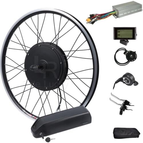 Electric bike Conversion Kit 48v 1000W e bike kit with 48v 13ah lithium battery 20-29inch EBike Bicycle hub Motor Wheel