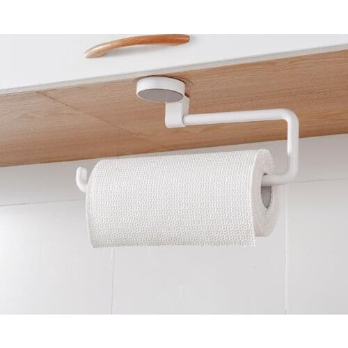 Kitchen Toilet Paper Holder Storage Rack Roll Paper Holder for Bathroom Towel Rack Tissue Rack Stand Shelf Home Organizer