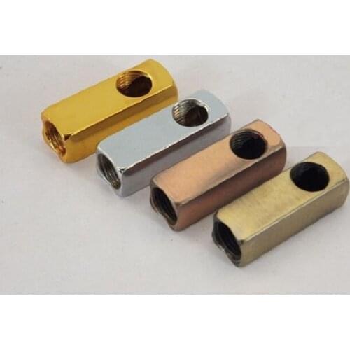 M10 35x11X11mm green bronze/gold/chrome M10 inner tooth Steering connector lighting hardware fittings accessoriesDIY