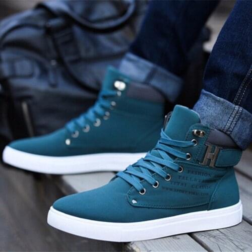 Breathable Wearable Shoes High Quality 1Pair Spring Autumn Shoes Warm Men Shoes Canvas Botas Male Men Comfortable Casual Shoes