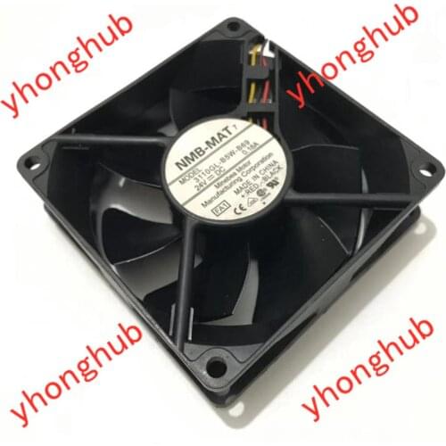 NMB-MAT 3110GL-B5W-B69 FA1 DC 24V 0.18A 80x80x25mm Server Cooling Fan
