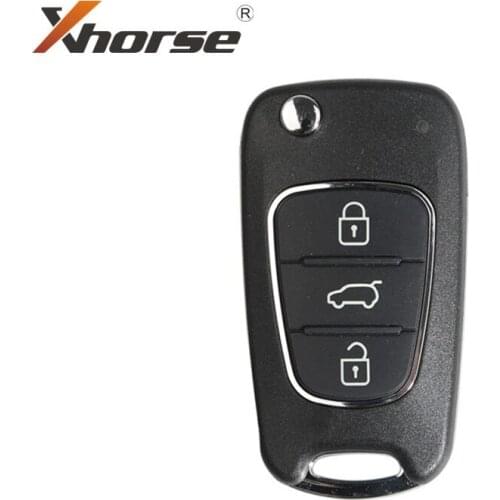 Xhorse Wire Remote Key 3 Button For Hyundai VVDI Key Tool VVDI2 XKHY02EN 5Pcs/lot