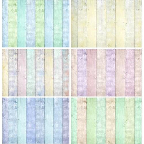 SHENGYANGBAO Vinyl Custom Photography Prop Wood Planks theme Photo Studio Background TW20925-01