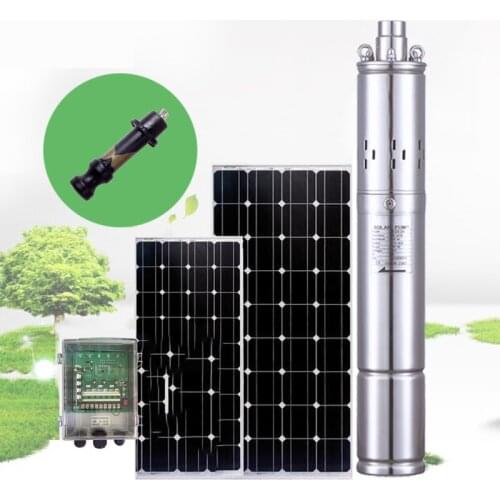 Solar kit pump for garden solar submersible pump china 80W solar water pump submersible for well