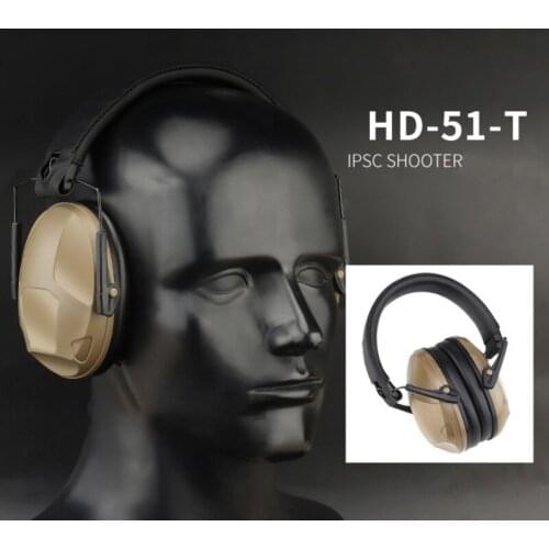 Tactical Noise Reduction Earmuffs Hunting Shooting Headset Noise Reduction Electronic Hearing Protection Ears