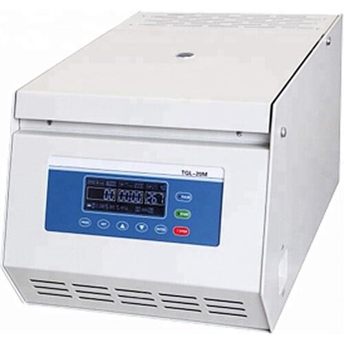 TGL-20M LCD Display Tabletop High Speed Refrigerated Cooling Regen PRP Centrifuge With Best Price For Lab Medical