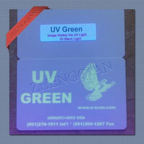 UV ribbon blue color work on P330i printer