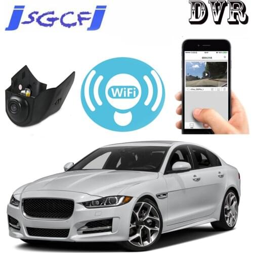 Special Car Road Record WiFi DVR Dash Camera Driving Video Recorder HD Night Vision For Jaguar XE X760 2015~2021