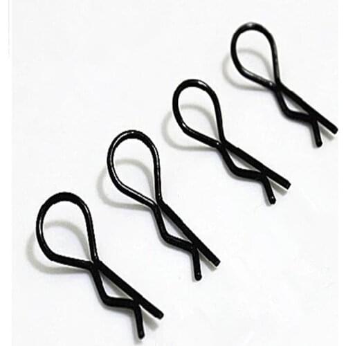 8pcs Stainless Steel Body Clips Pins For Redcat Racing HPI Himoto HSP 02053 1/10 1/16 1/18 RC Car Shell Truck Buggy Toys