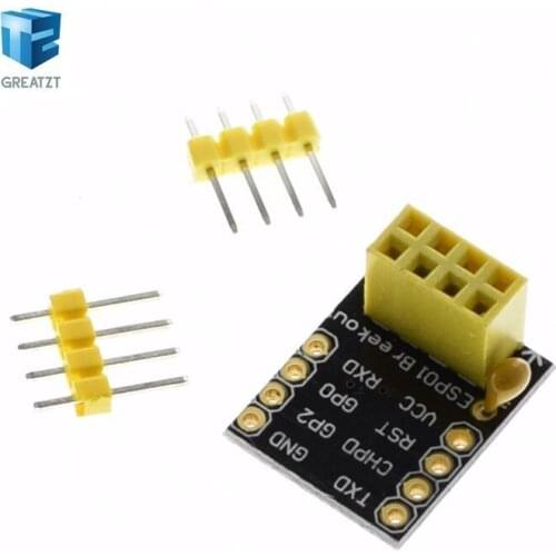 1PCS For ESP-01 Esp8266 ESP-01S Model Of The ESP8266 Serial Breadboard Adapter To WiFi Transceiver Module Breakout UART Module