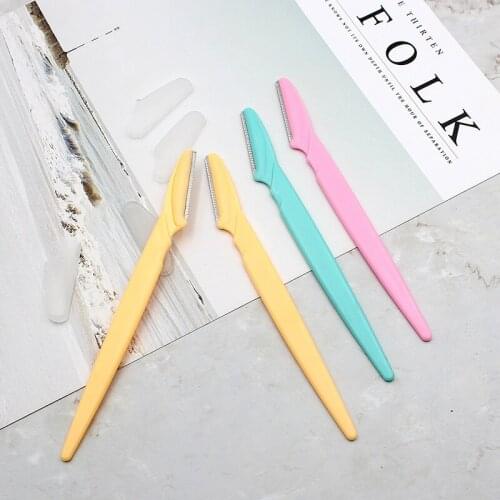 1Pcs Face Eyebrow Trimmer Blades Shaver Knife Blade Perfect Eye Brow Shaping Face Razor Hair Remover Tool For Makeup