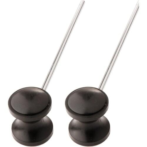 2x Drum Hammer Kick Foot Pedal Beater Mallet with Felt Head for Drum Set