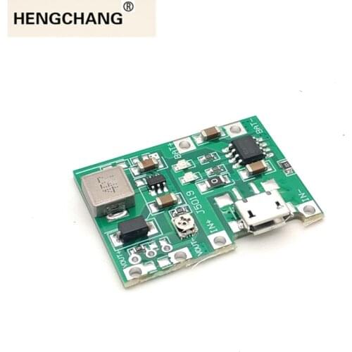 3.7V 9V 5V 2A Adjustable Step Up 18650 Lithium Battery Charging Discharge Integrated Module