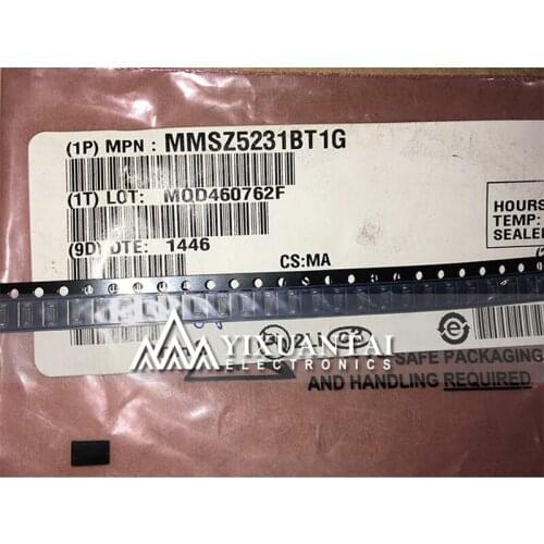 50PCS/LOT 100PCS/LOT 500PCS/LOT Free Shipping! 100% New Original MMSZ5231BT1G MMSZ5231 E1 SOD123