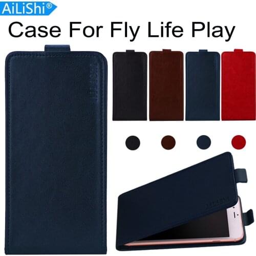 AiLiShi Case For Fly Life Play Luxury Flip Top Quality PU Leather Case Life Play Fly Exclusive 100% Phone Cover Skin+Tracking