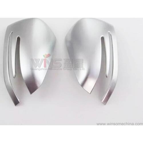 Door Mirror Cover For Mercedes Benz GLE 2012-2016 2017 2018 Coupe SUV W166 ML M Class Chrome Matt Silver Car Styling Accessory