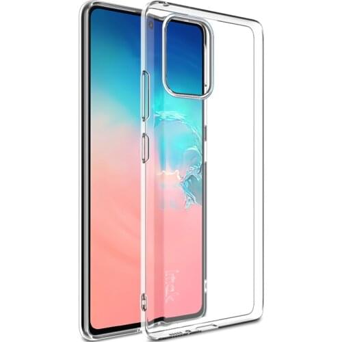 Case for Samsung Galaxy S10 Lite Case IMAK UX-5 1.3MM Thickening Shockproof Soft TPU Back Cover Case for Samsung Galaxy A91 M80s