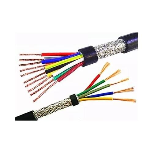 Pure copper shielding line RVVP4 core 5 core signal line control cable