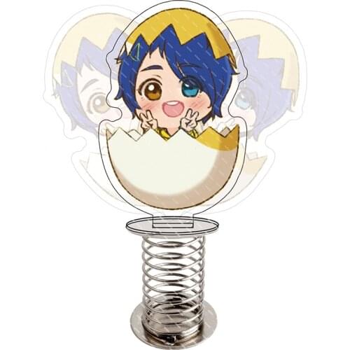 WONDER EGG PRIORITY Shaking Standing Plate Ohto Ai Aonuma Neiru Kawai Rika Momoe Sawaki 2 Sides Standing Sign Props 11.5cm