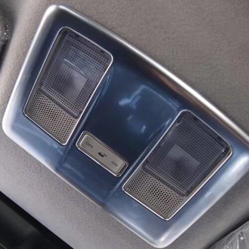 For Mazda 2 Demio DJ 2015-2017 2018 2019 ABS Plastic Car Interior Front Rear Reading Light Cover Trim Accessories Styling