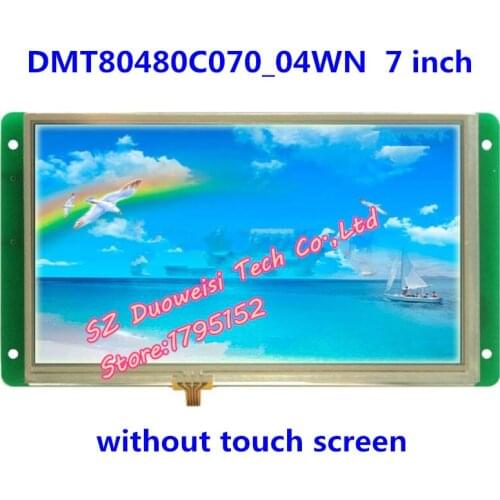 DMT80480C070_04WN 7 inch screen DGUS serial non-touch screen LCD screen configuration