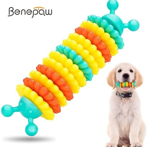 Benepaw Strong Dog Toys Long-lasting Puppy Teething For Small Medium Breeds Nontoxic Quality Pet Toys Traning Game Dental Care