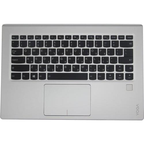 Palmrest Upper Case Hebrew Israel Backlit Keyboard Touchpad FPR for Lenovo Ideapad Yoga 910-13IKB Laptop C Cover 5CB0M35018