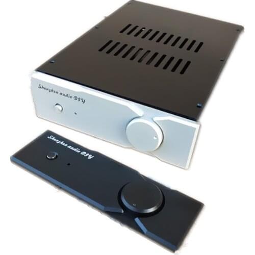 All aluminum amplifier enclosure chassis DIY pre amplifier chassis 220 width 70mm height