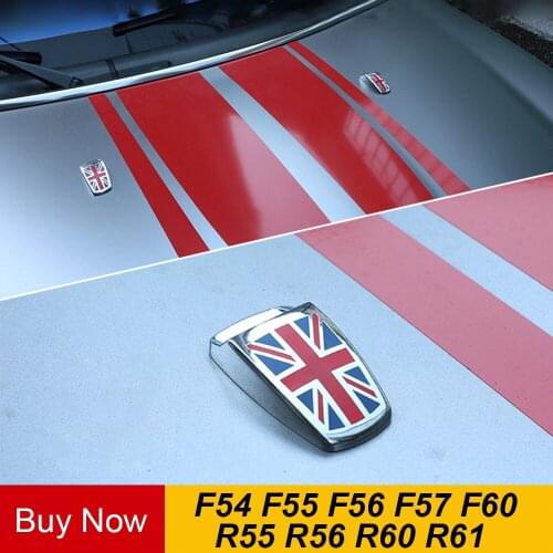 Windshield Wiper Water Spray Nozzle Cover Cap Cover Sticker For Mini Cooper S One R55 R56 R60 R61 F54 F55 F56 F60 Car Styling