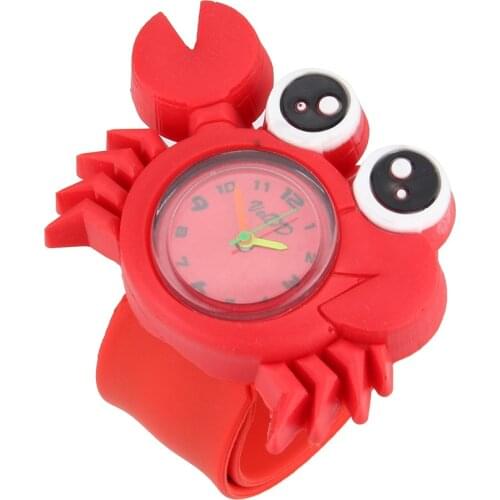 New Cute Animal Cartoon Silicone Band Bracelet Wristband Watch For Babies Kids A66